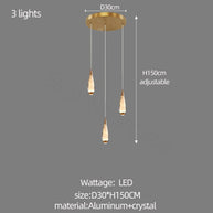 Cones Staircase Chandelier: Exquisite Lighting Solution-MinimalisticDecor.com
