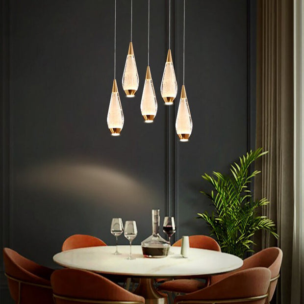 Cones Staircase Chandelier: Exquisite Lighting Solution-MinimalisticDecor.com