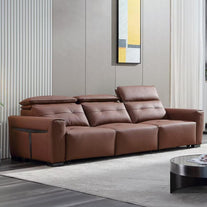 Convertible Sofa Bed - Multifunctional Leather Sofa Set-MinimalisticDecor.com