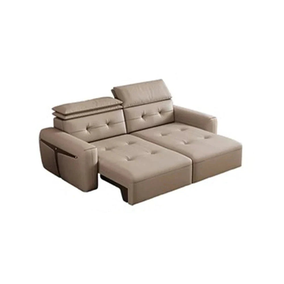 Convertible Sofa Bed - Multifunctional Leather Sofa Set-MinimalisticDecor.com