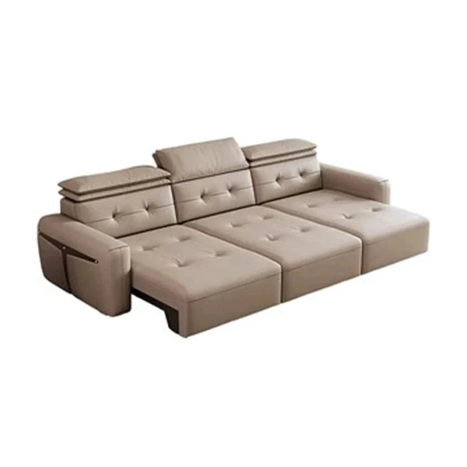 Convertible Sofa Bed - Multifunctional Leather Sofa Set-MinimalisticDecor.com