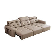 Convertible Sofa Bed - Multifunctional Leather Sofa Set-MinimalisticDecor.com
