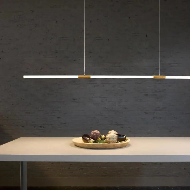 Copper Plating LED Acrylic Kitchen Island Light-MinimalisticDecor.com