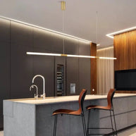Copper Plating LED Acrylic Kitchen Island Light-MinimalisticDecor.com