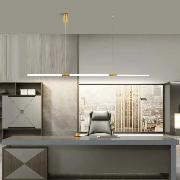 Copper Plating LED Acrylic Kitchen Island Light-MinimalisticDecor.com