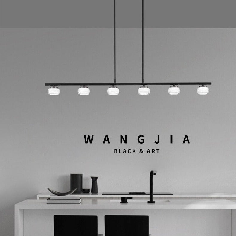 Copper Strip Creative Bar Hanging light-MinimalisticDecor.com