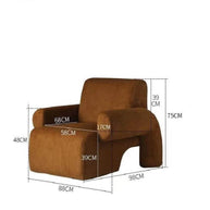 Corduroy Settee: Ultimate Comfort and Style-MinimalisticDecor.com