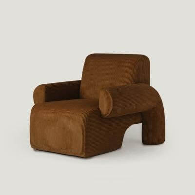 Corduroy Settee: Ultimate Comfort and Style-MinimalisticDecor.com