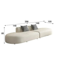 Corner Sectional Lazy Floor Sofa-MinimalisticDecor.com