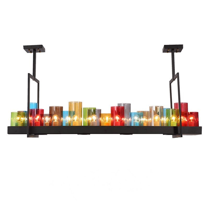 Country-Style Rustic Frame Chandelier – Light LED Fixture-MinimalisticDecor.com