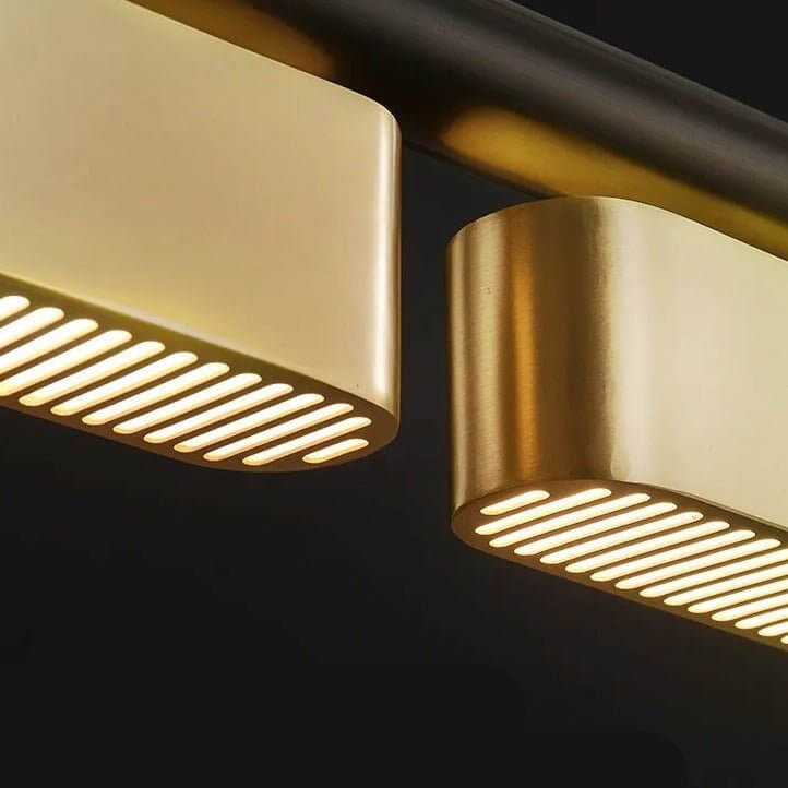 Creative Black Gold Combination Hanging Lamp-MinimalisticDecor.com