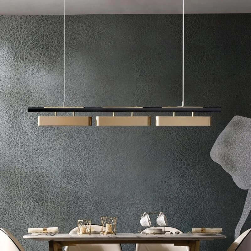 Creative Black Gold Combination Hanging Lamp-MinimalisticDecor.com