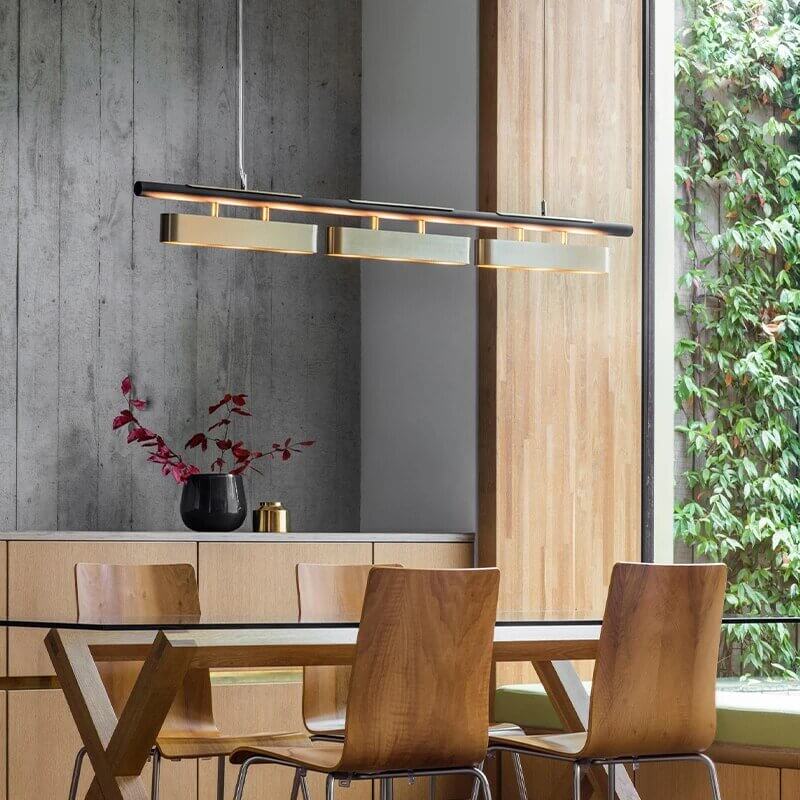 Creative Black Gold Combination Hanging Lamp-MinimalisticDecor.com