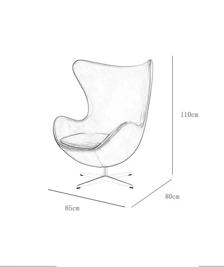 Creative Egg Chair Single-Seat Sofa-MinimalisticDecor.com
