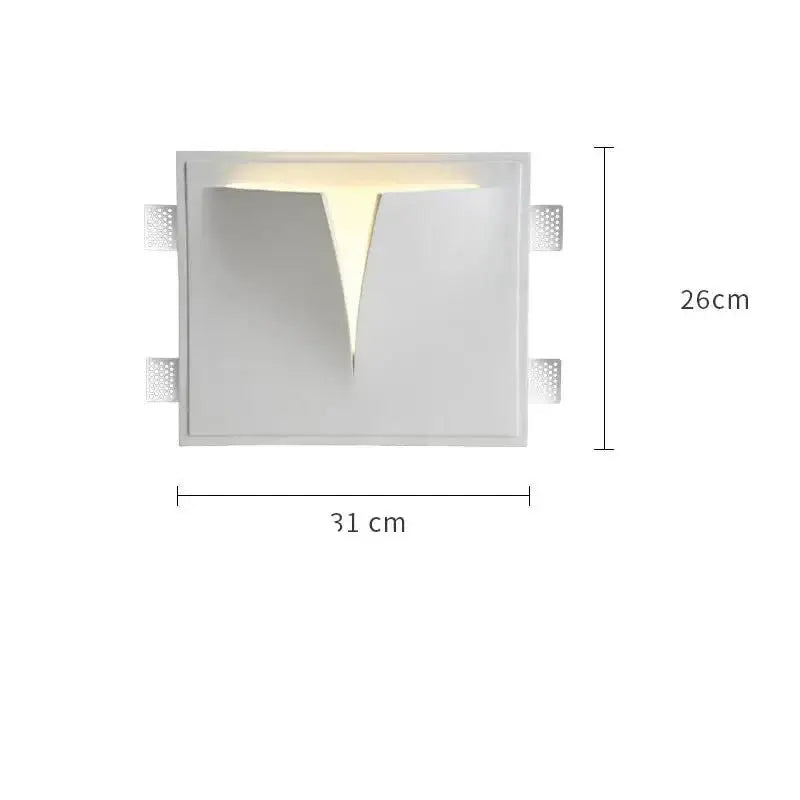 Creative Minimalistic Edge Wall Light - Pack of 2-MinimalisticDecor.com