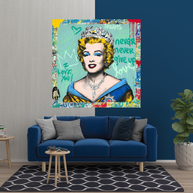 Crowned: Marilyn Pop Art - Discover the Iconic Piece-MinimalisticDecor.com