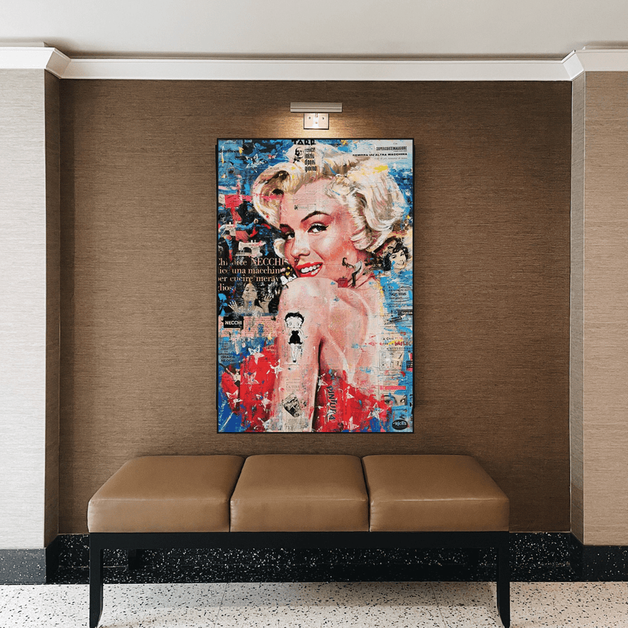 Crowned - Marilyn Pop Art: Expression of Iconic Beauty-MinimalisticDecor.com
