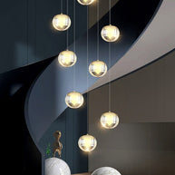 Crystal Ball Staircase Chandelier: Enhancing Your Space-MinimalisticDecor.com