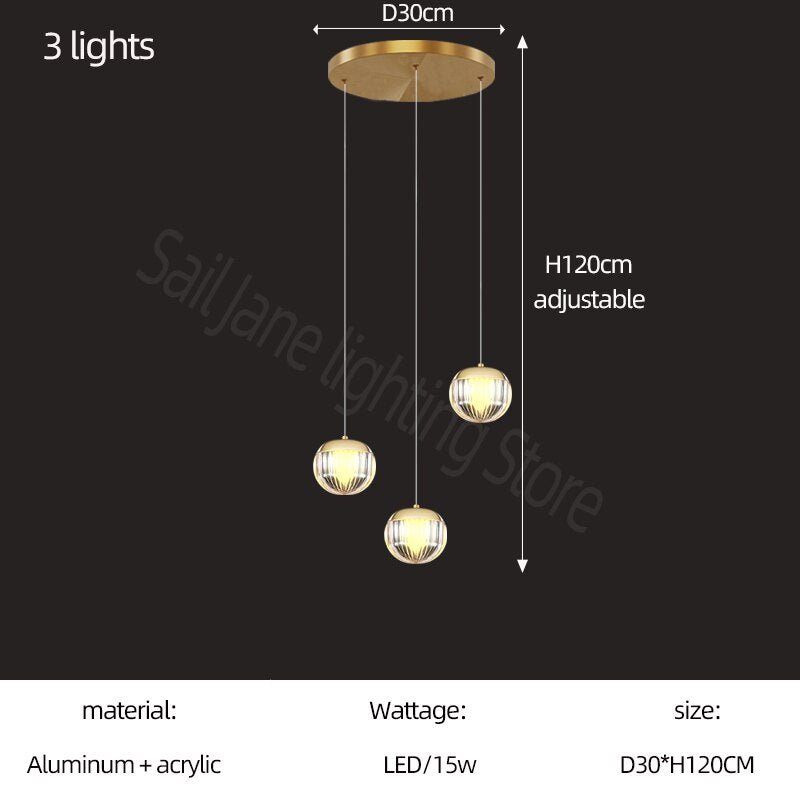 Crystal Ball Staircase Chandelier: Enhancing Your Space-MinimalisticDecor.com