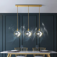 Crystal Cube LED Rotatable Pendant Chandelier-MinimalisticDecor.com
