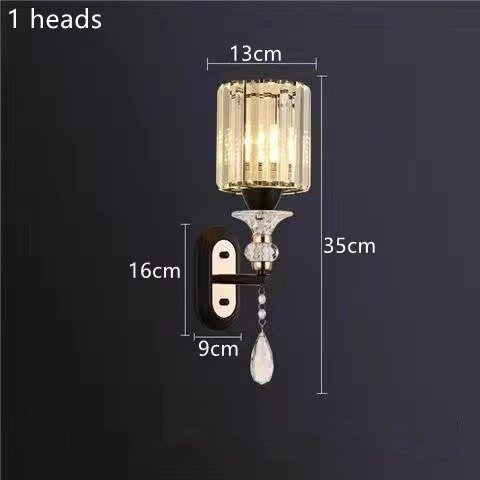Crystal Cylinders LED Chandelier - Modern Lighting-MinimalisticDecor.com