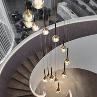 Crystal Drops Chandelier-MinimalisticDecor.com