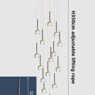 Crystal Drops Chandelier-MinimalisticDecor.com