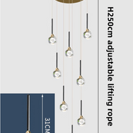 Crystal Drops Chandelier-MinimalisticDecor.com