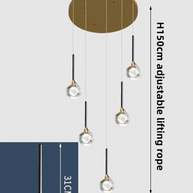 Crystal Drops Chandelier-MinimalisticDecor.com