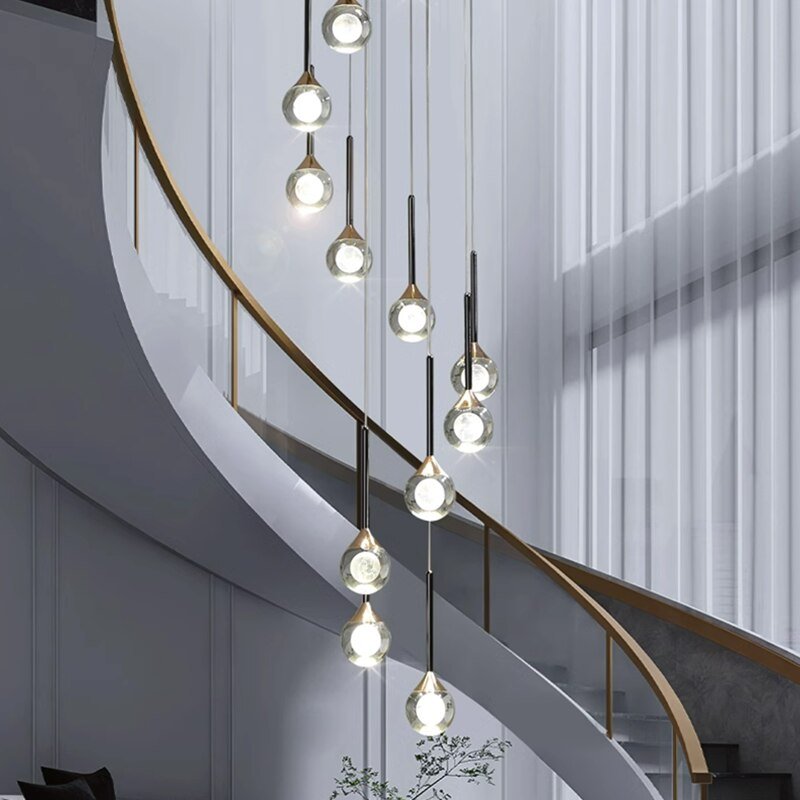 Crystal Drops Chandelier-MinimalisticDecor.com