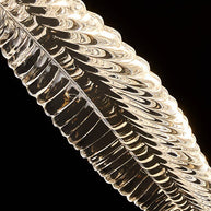 Crystal Feather Chandelier - Exquisite Lighting Décor-MinimalisticDecor.com