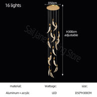 Crystal Feather Chandelier - Exquisite Lighting Décor-MinimalisticDecor.com