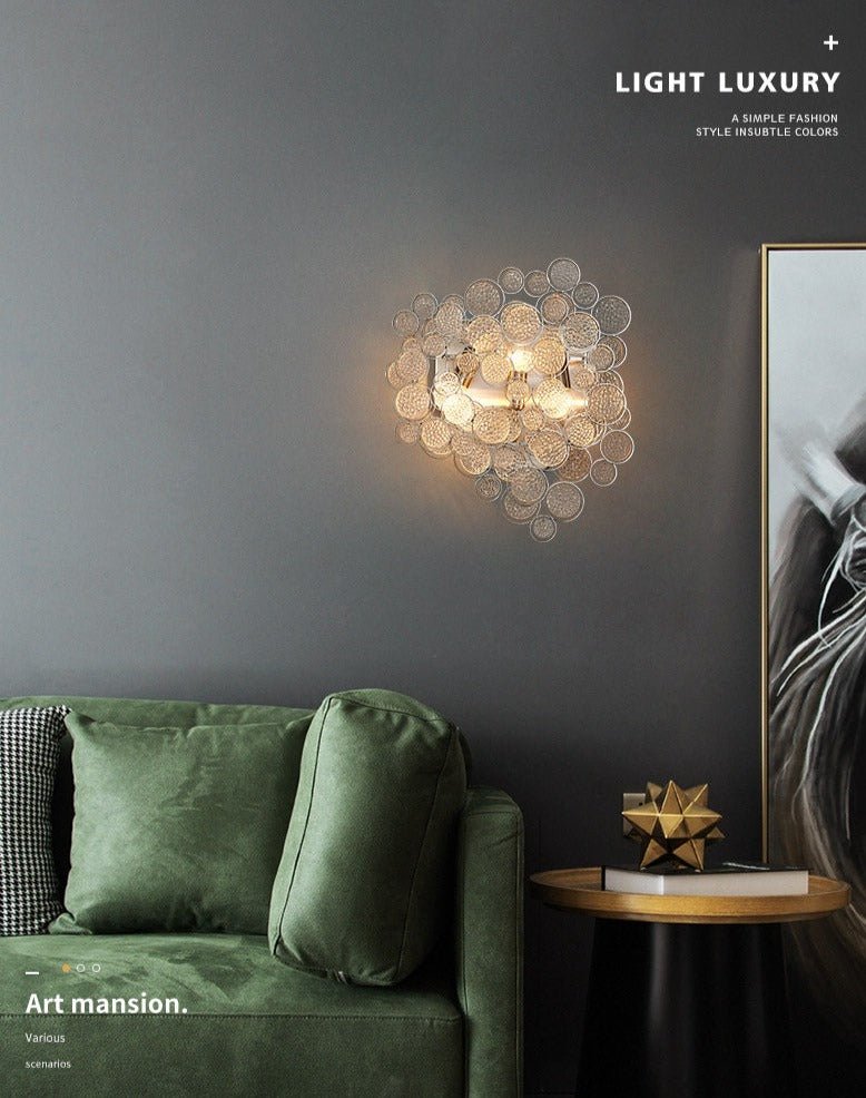 Crystal Glass Chandelier – Illuminate with Elegance-MinimalisticDecor.com