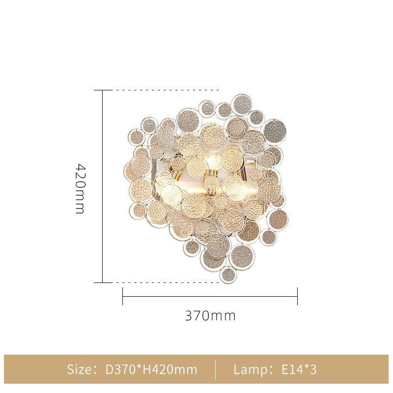 Crystal Glass Chandelier – Illuminate with Elegance-MinimalisticDecor.com