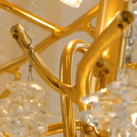 Crystal Grapes Vale Chandelier Lighting-MinimalisticDecor.com