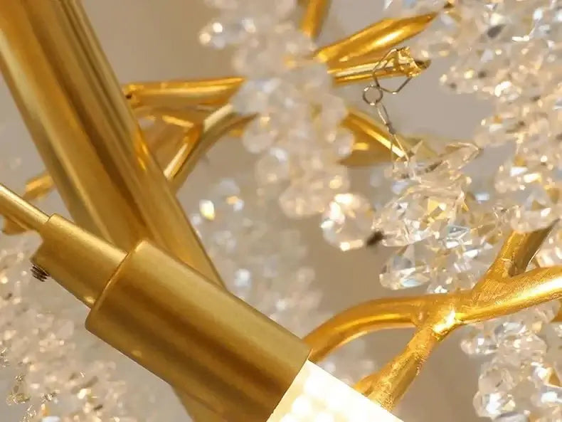 Crystal Grapes Vale Chandelier Lighting-MinimalisticDecor.com