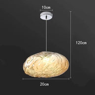Crystal Lava Pebbles Chandelier - Elegant Lighting-MinimalisticDecor.com