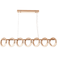 Crystal Loops Hanging Light – Illuminate in Style!-MinimalisticDecor.com