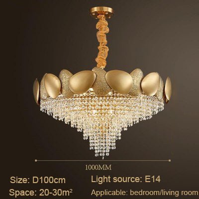 Crystal Pendant Lamp Chandelier: Illuminate with Elegance-MinimalisticDecor.com