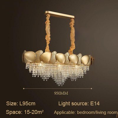 Crystal Pendant Lamp Chandelier: Illuminate with Elegance-MinimalisticDecor.com