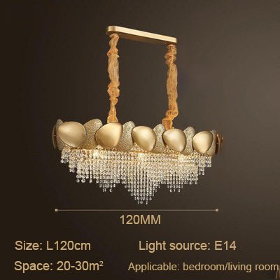 Crystal Pendant Lamp Chandelier: Illuminate with Elegance-MinimalisticDecor.com