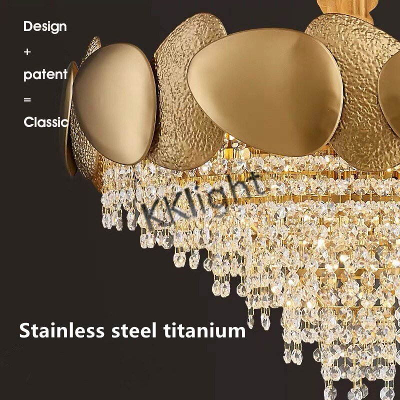Crystal Pendant Lamp Chandelier: Illuminate with Elegance-MinimalisticDecor.com