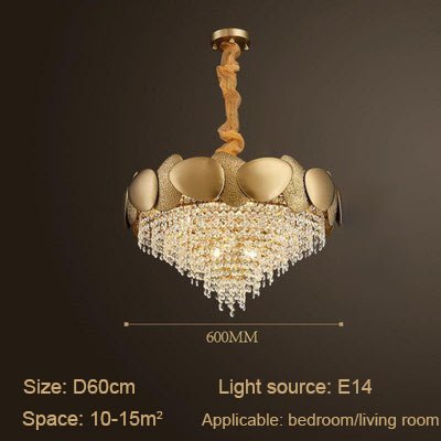 Crystal Pendant Lamp Chandelier: Illuminate with Elegance-MinimalisticDecor.com