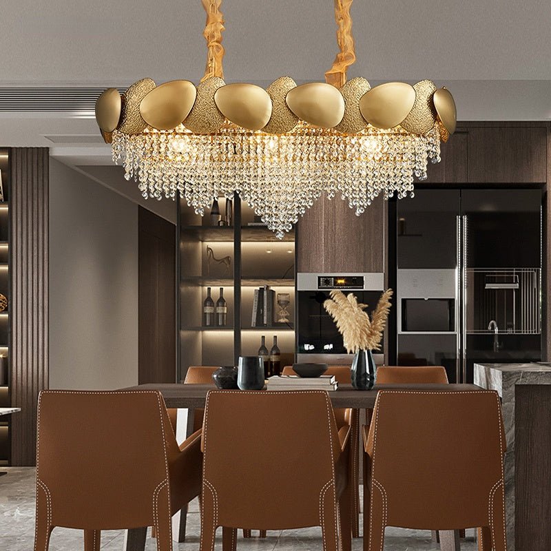 Crystal Pendant Lamp Chandelier: Illuminate with Elegance-MinimalisticDecor.com