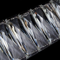 Crystal Rotating Bars Stairs LED Chandelier-MinimalisticDecor.com