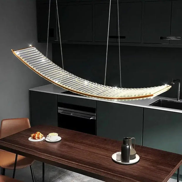 Crystal Slope Pendant Kitchen Island Light-MinimalisticDecor.com