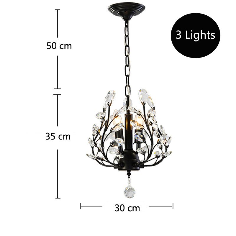 Crystal Tree Chandelier: Elegant Lighting Fixture-MinimalisticDecor.com
