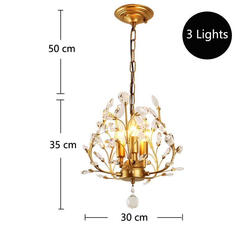 Crystal Tree Chandelier: Elegant Lighting Fixture-MinimalisticDecor.com