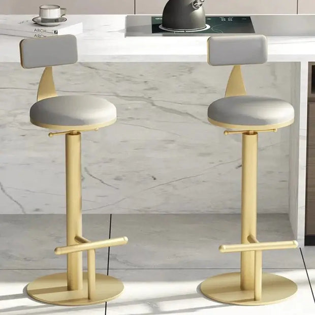 Cucina Velvet Bar Stool Chair for Kitchen Island Counter-MinimalisticDecor.com