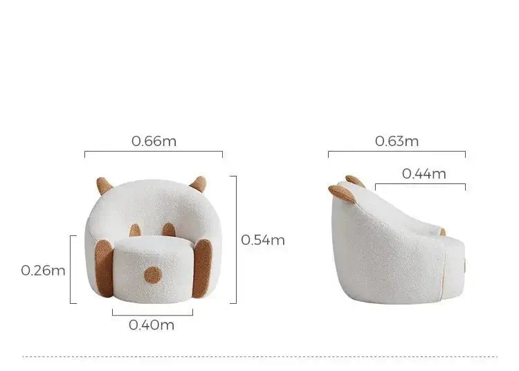 Cuddle Bear Kids Sofa – Playful Soft Seating for Little Ones-MinimalisticDecor.com